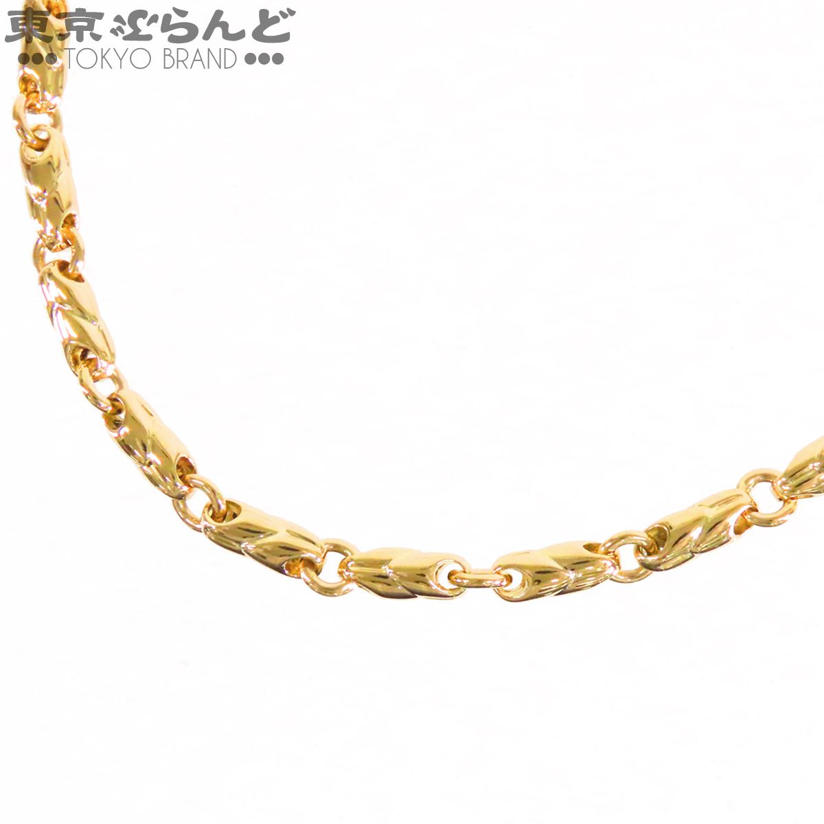 ブルガリ BVLGARI パッソドッピオ ネックレス イエローゴールド K18YG ユニセックス 仕上済 101860224