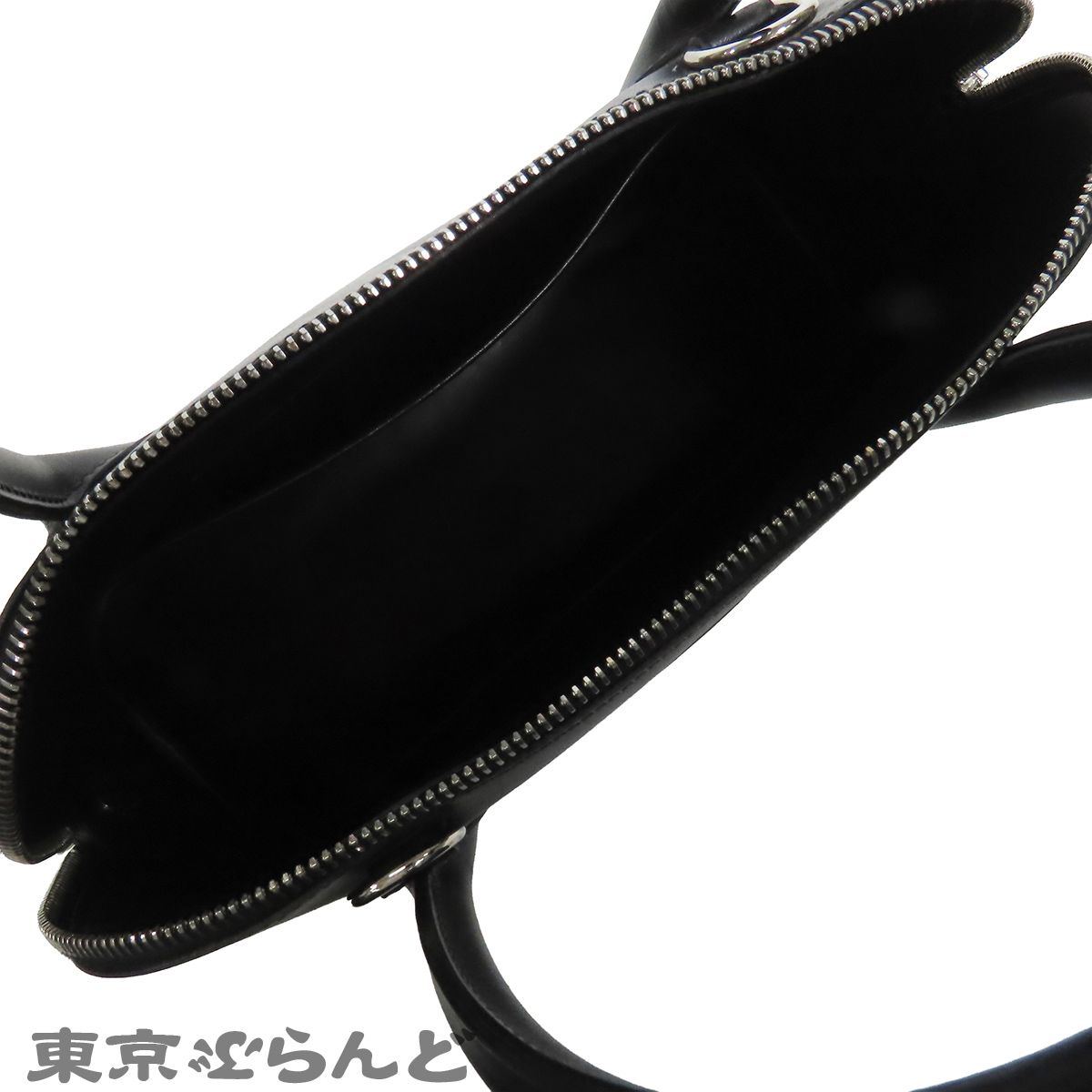 エルメス HERMES ボリード 31 ブラック 黒 シルバー金具 ボックスカーフ 2WAY ハンドバッグ ショルダーバッグ レディース 101870074