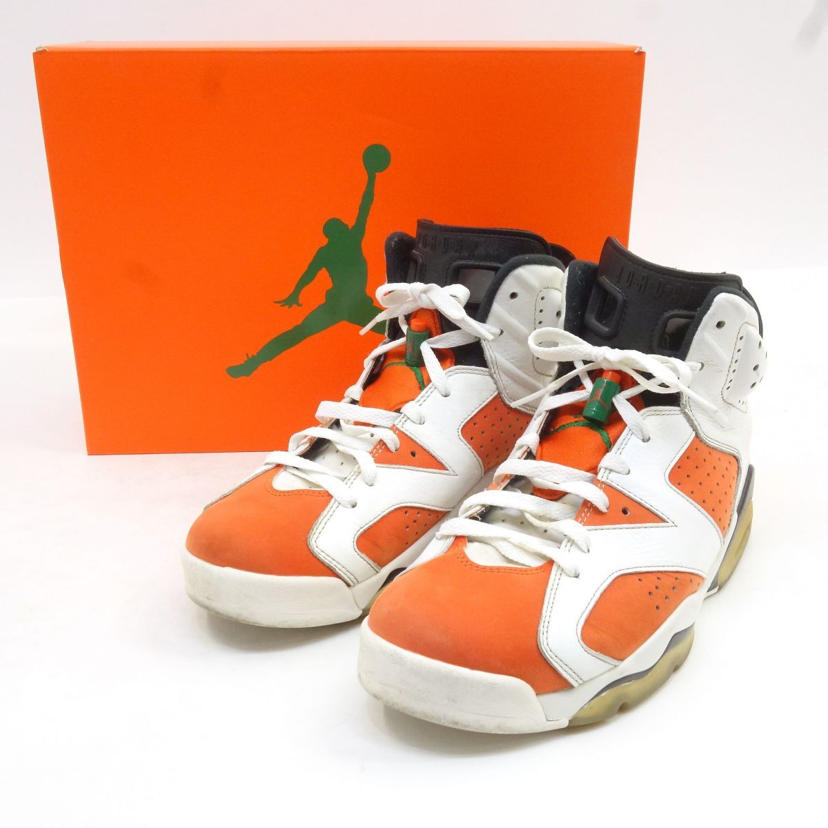 NIKE ナイキ AIR JORDAN 6 RETRO エアジョーダン レトロ 384664-145 US9.5 27.5cm 箱有 ※中古