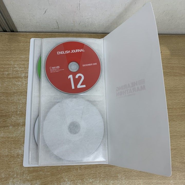 △01)【1点限り!】アルク 英語教材CD 2点 計36枚セット/1000時間