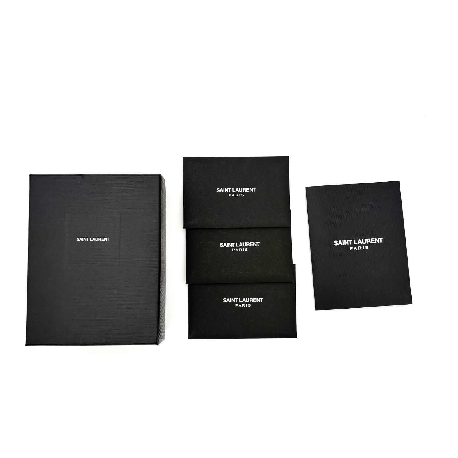 SAINT LAURENT サンローラン 三つ折り財布 キャビアスキン カサンドラ