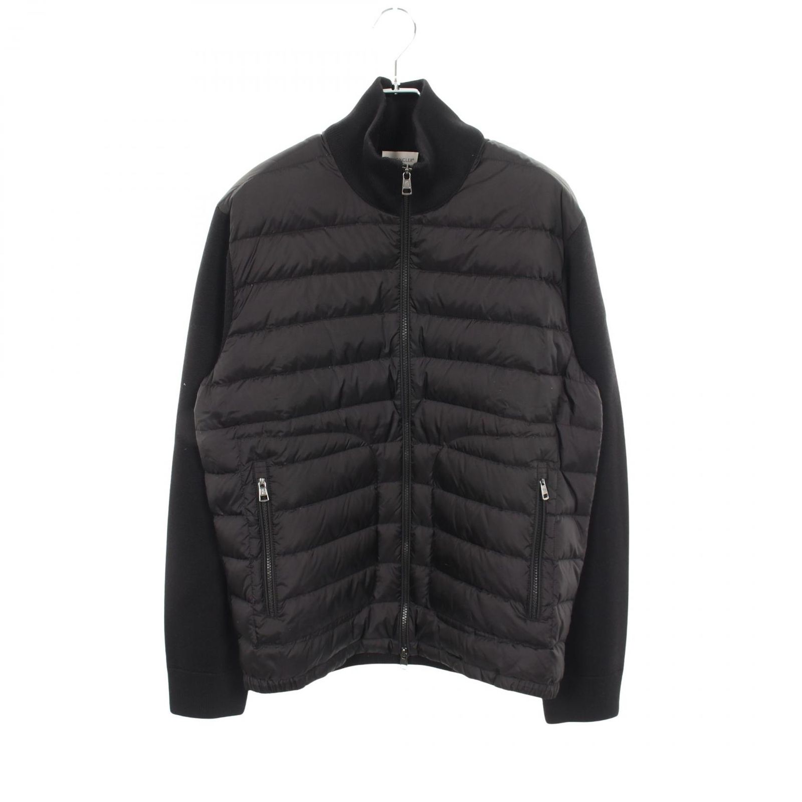 MONCLER モンクレール ニット切替 ダウンジャケット - メルカリ