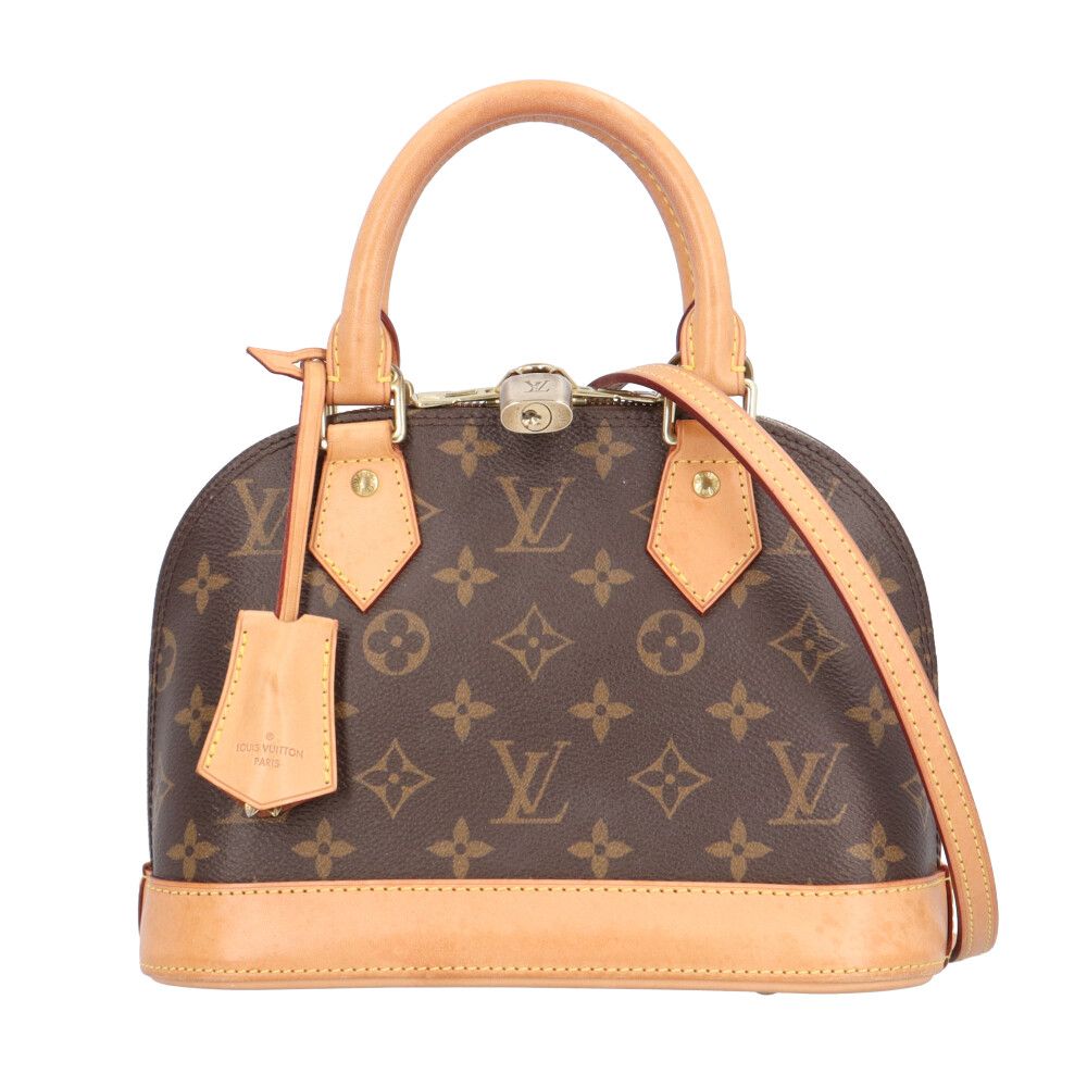 ルイヴィトン アルマBB モノグラム ショルダーバッグ モノグラムキャンバス M53152 ブラウン レディース LOUIS VUITTON 中古 ルイヴィトン ルイ ヴィトン