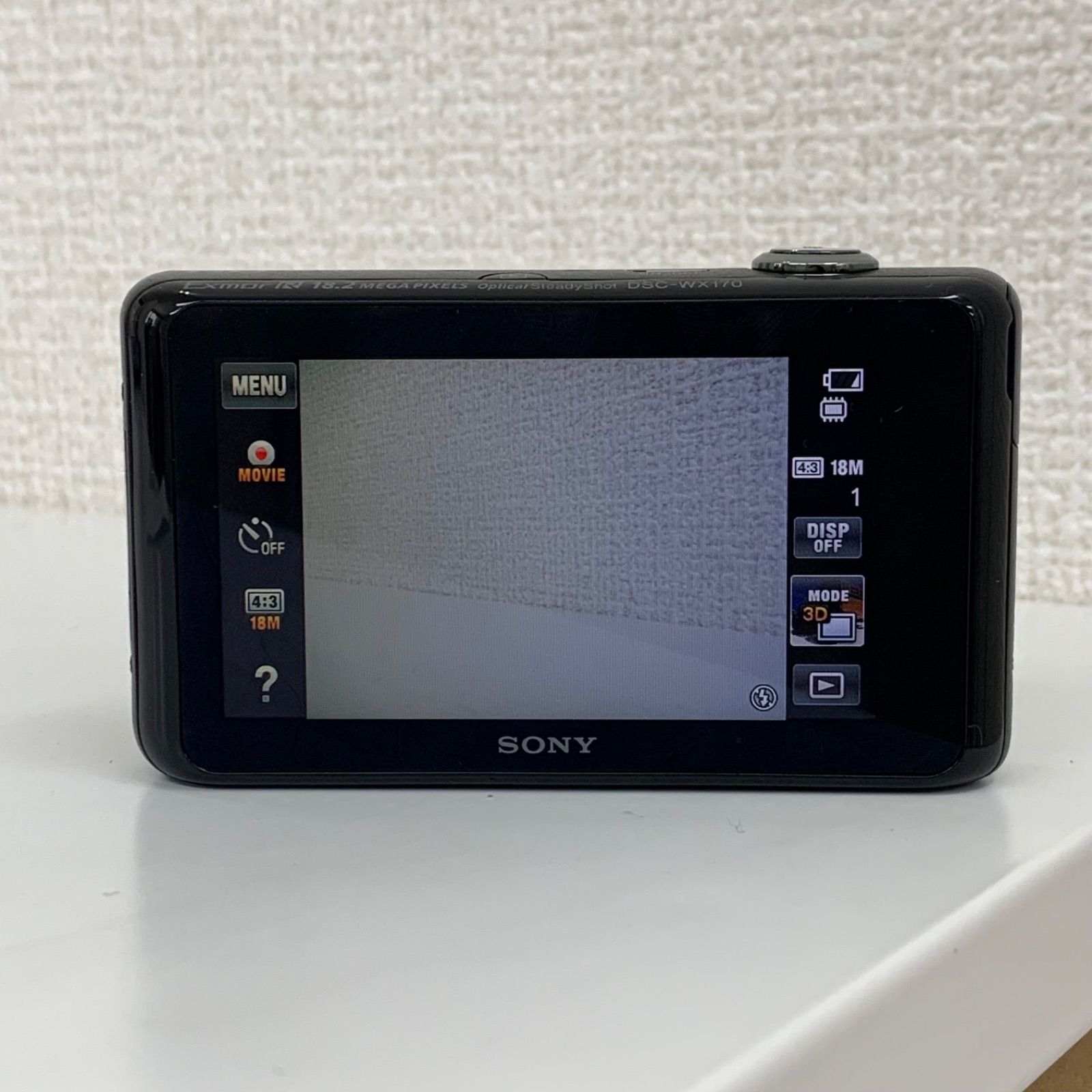 SONY Cyber-Shot DSC-WX170 デジタルカメラ C448③ - メルカリ