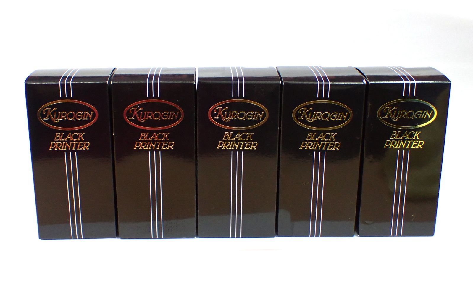 ▲未使用 瞬間増毛法 ブラックプリンター 27g 5点セット▲不織布カバー付/KUROGIN