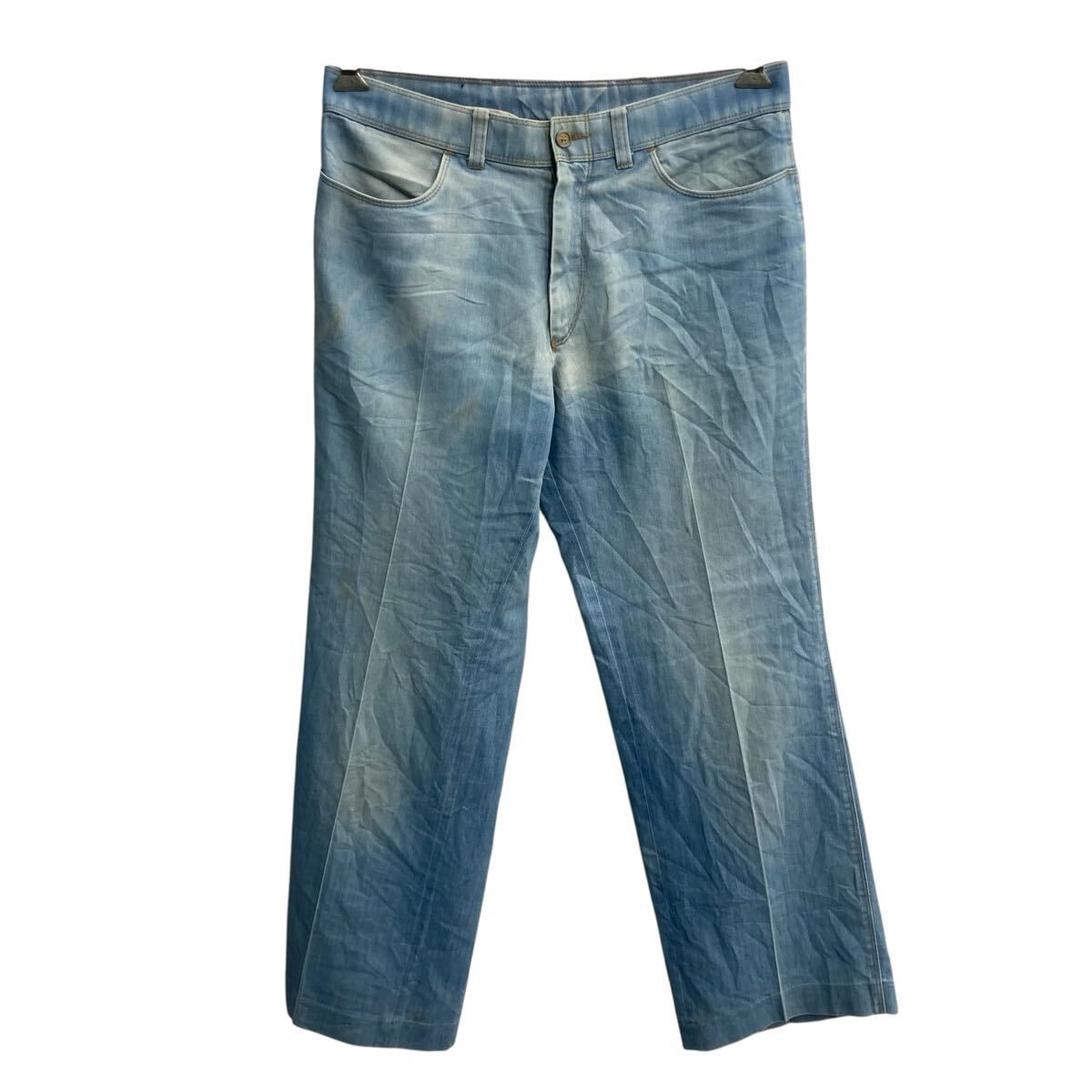 70s Vintage Levi´s デニム スラックスパンツ XL～ ライトブルー 