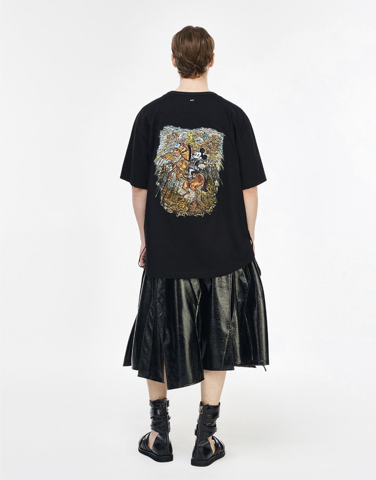 SONGZIO HOMME(ソンジオ・オム) ナイト ミッキー エンブロイダード Tシャツ 52