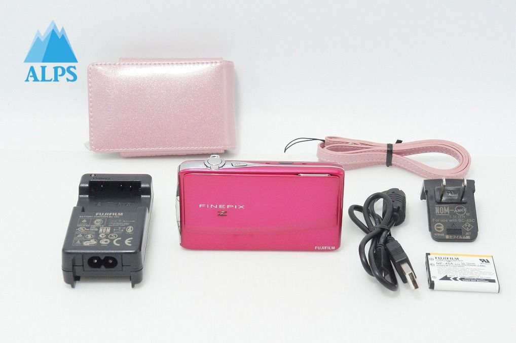 美品 FUJIFILM フジフィルム FinePix Z900EXR コンパクトデジタルカメラ ピンク ケース付 260612ae