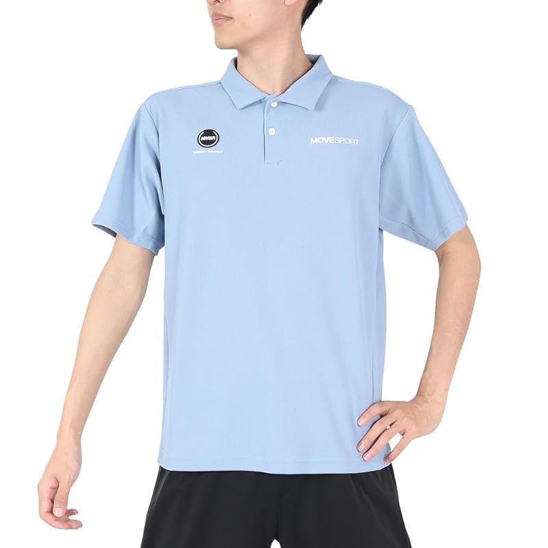 【新品】 DESCENTE(デサント) SUNSCREEN 鬼鹿の子 バックロゴ POLO SA L