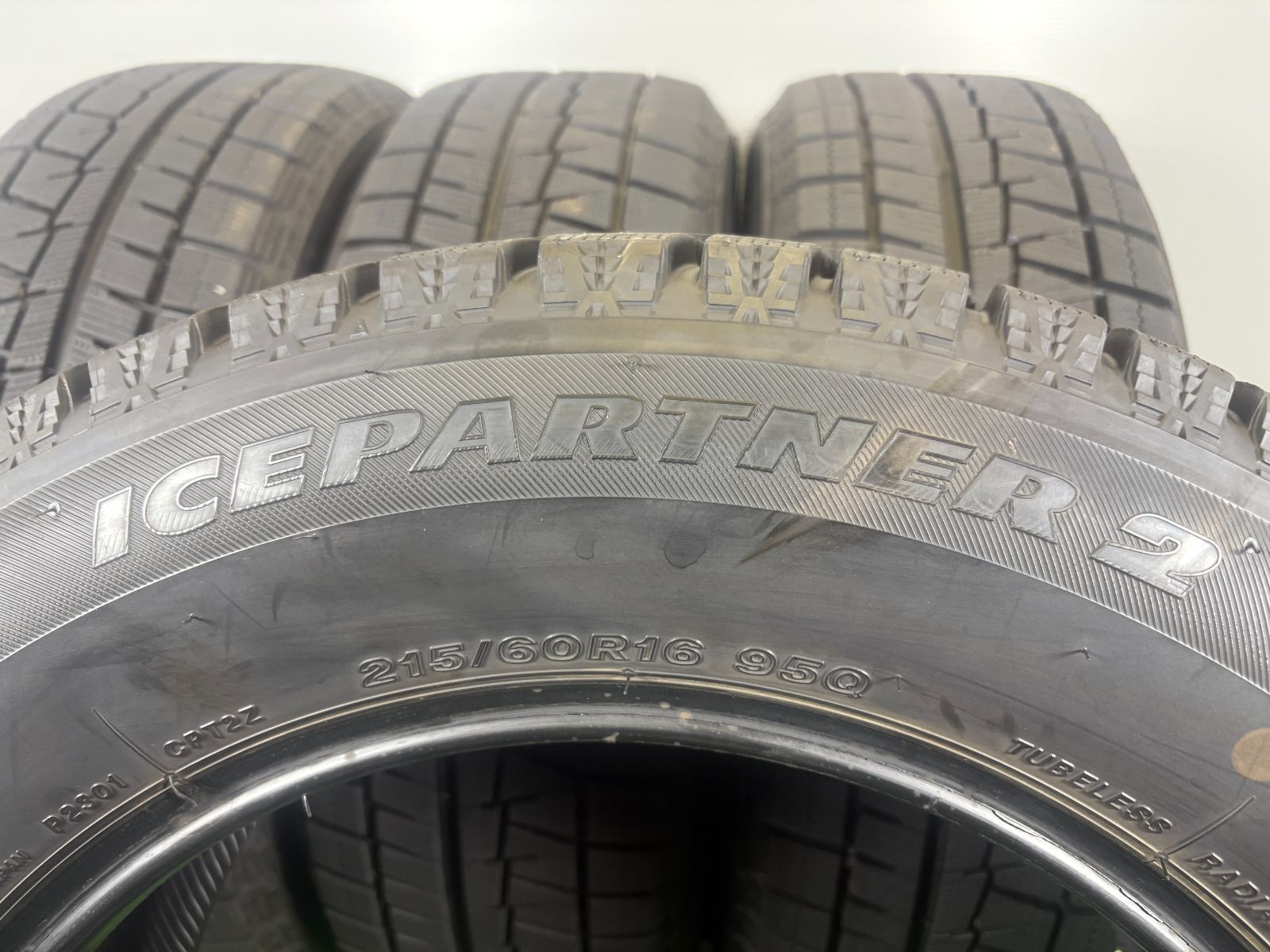 送料無料☆215/60R16 ブリヂストン ICEPARTNER 2 2023年製 4本 冬