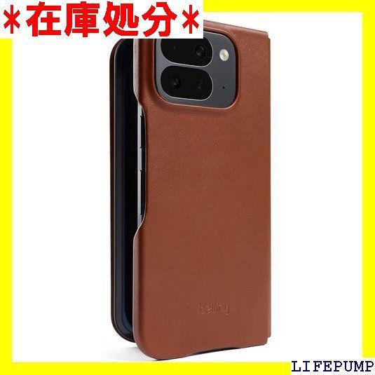 Bellroy Leather Folio for Pixel 10 Pro Fold レザースマホケース Google用 手帳型 Color - Sienna 2682