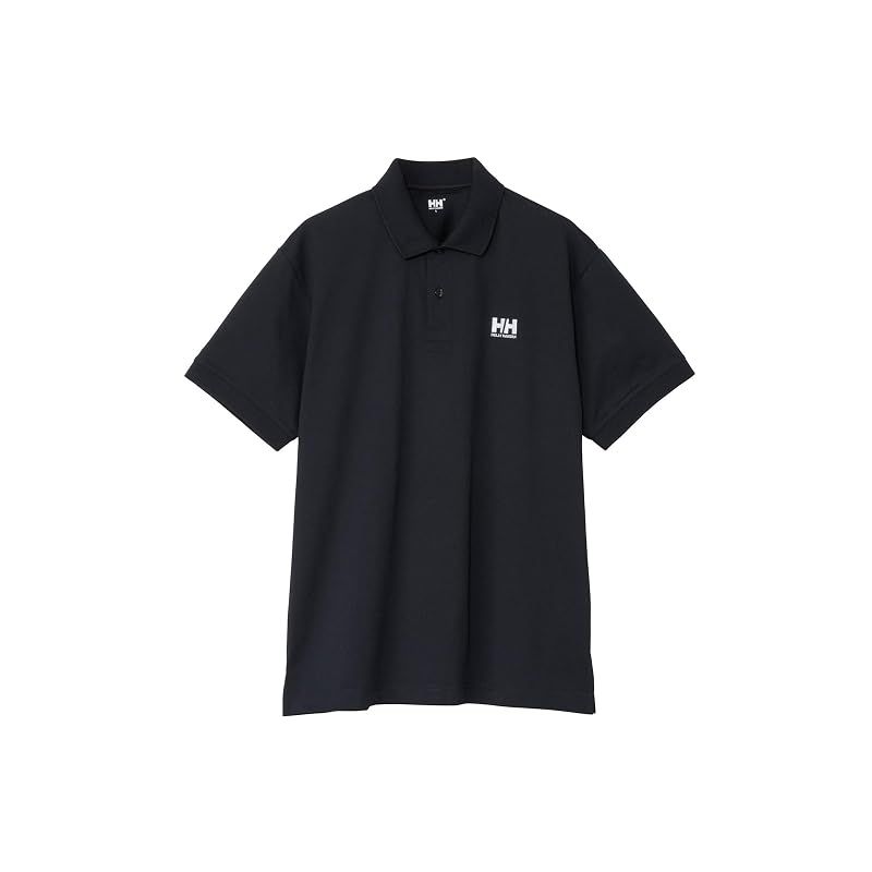 【新品】 [ヘリーハンセン] ポロシャツ S/S One Point Logo Polo ブラック XL