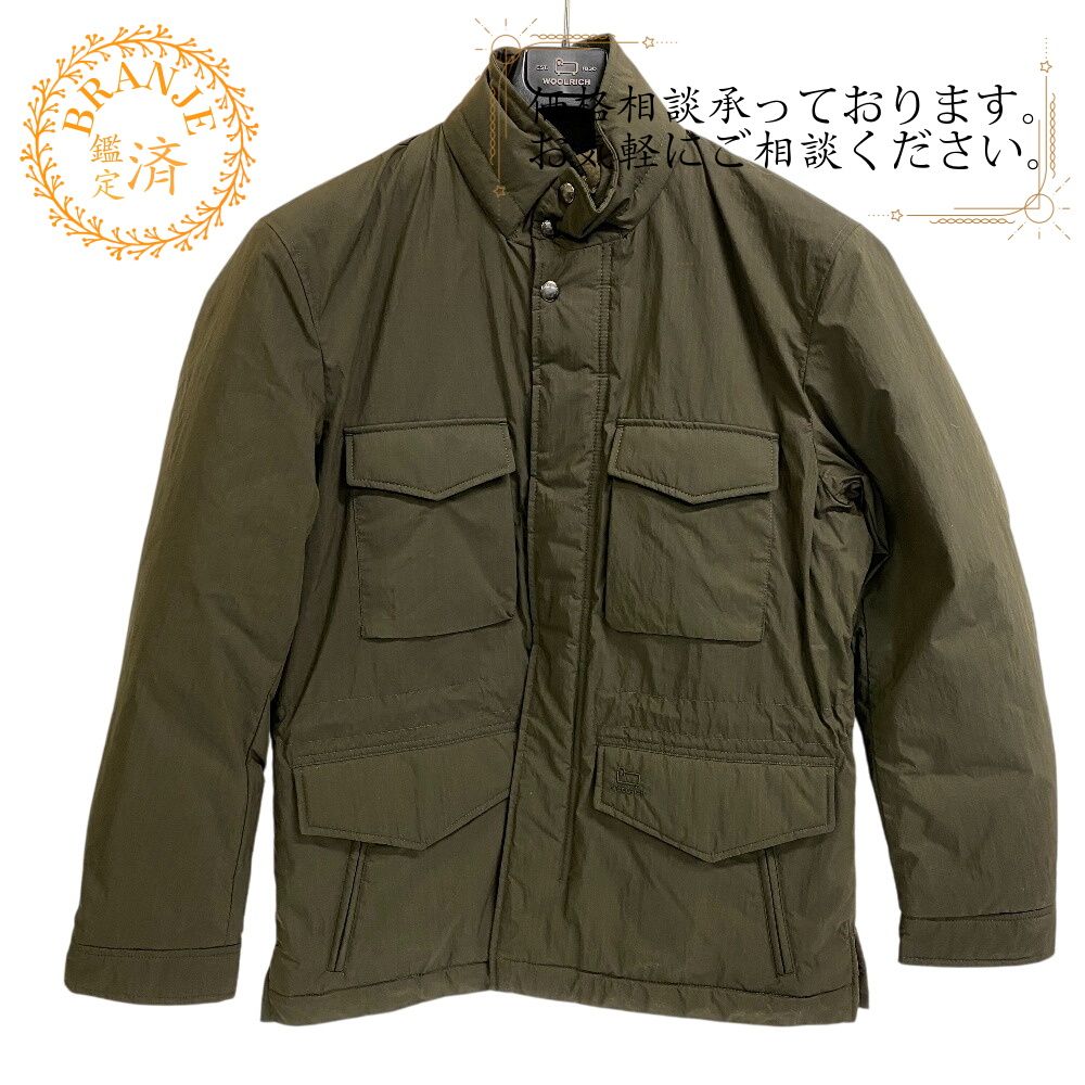 WOOLRICH ウールリッチ RIPSTOP SHERP JACKET ナイロン ダウンジャケット カーキグリーン メンズ ブランド