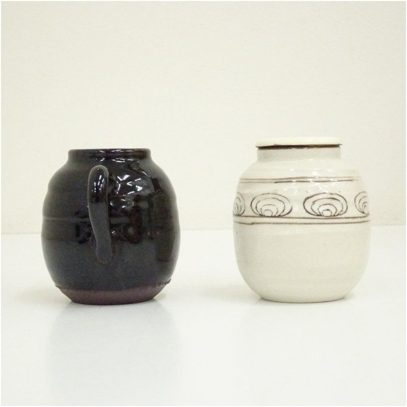 加藤五陶造 色変四滴茶入（紙箱） 茶入れ 茶道 茶道具 おしゃれ 道具