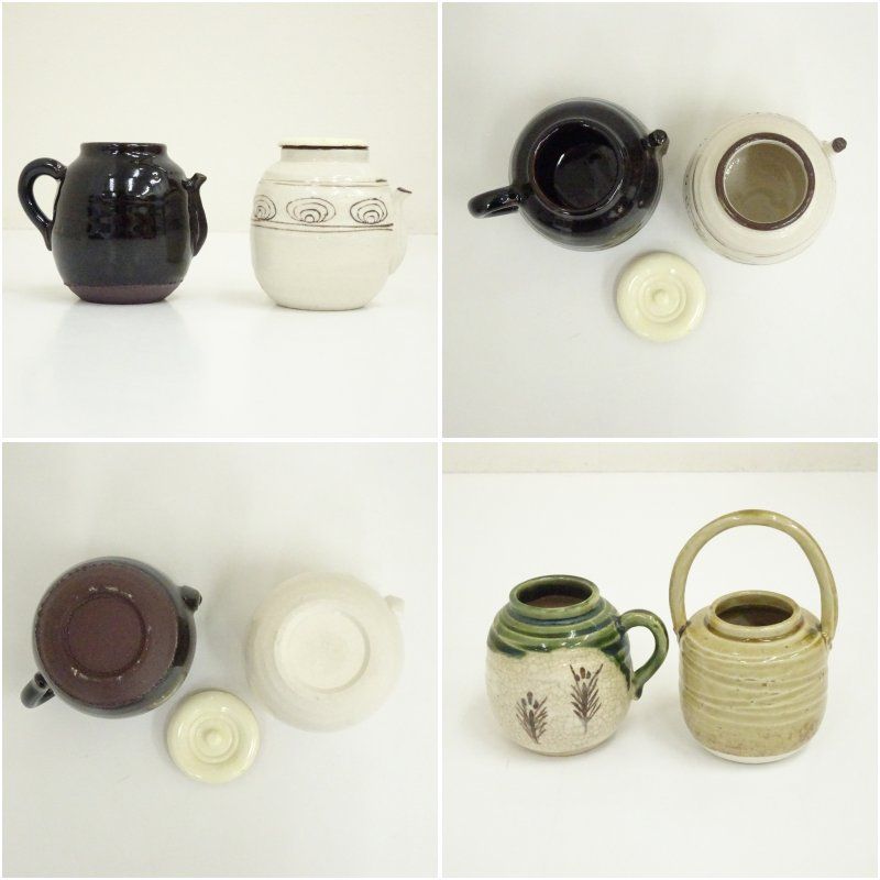 【骨董】お茶道具 加藤五陶造 色変四滴茶入（紙箱） 茶入れ 茶道 茶道具 おしゃれ 道具