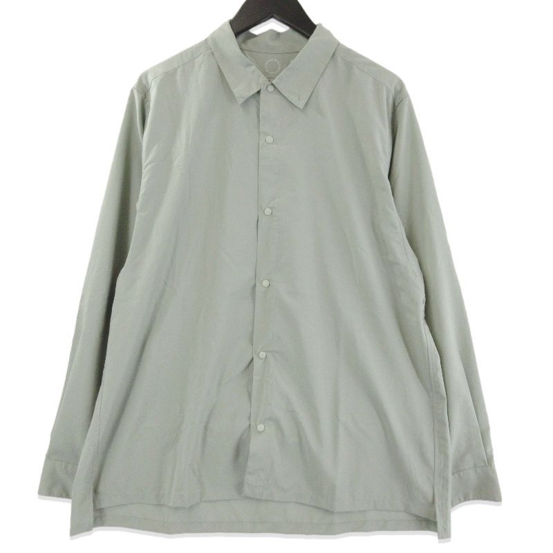 未使用 山と道 ヤマトミチ UL shirt UNISEX 2026 ULビッグポケットシャツ 長袖シャツ トレイルシャツ Sea Grass L 71016014 8,520円