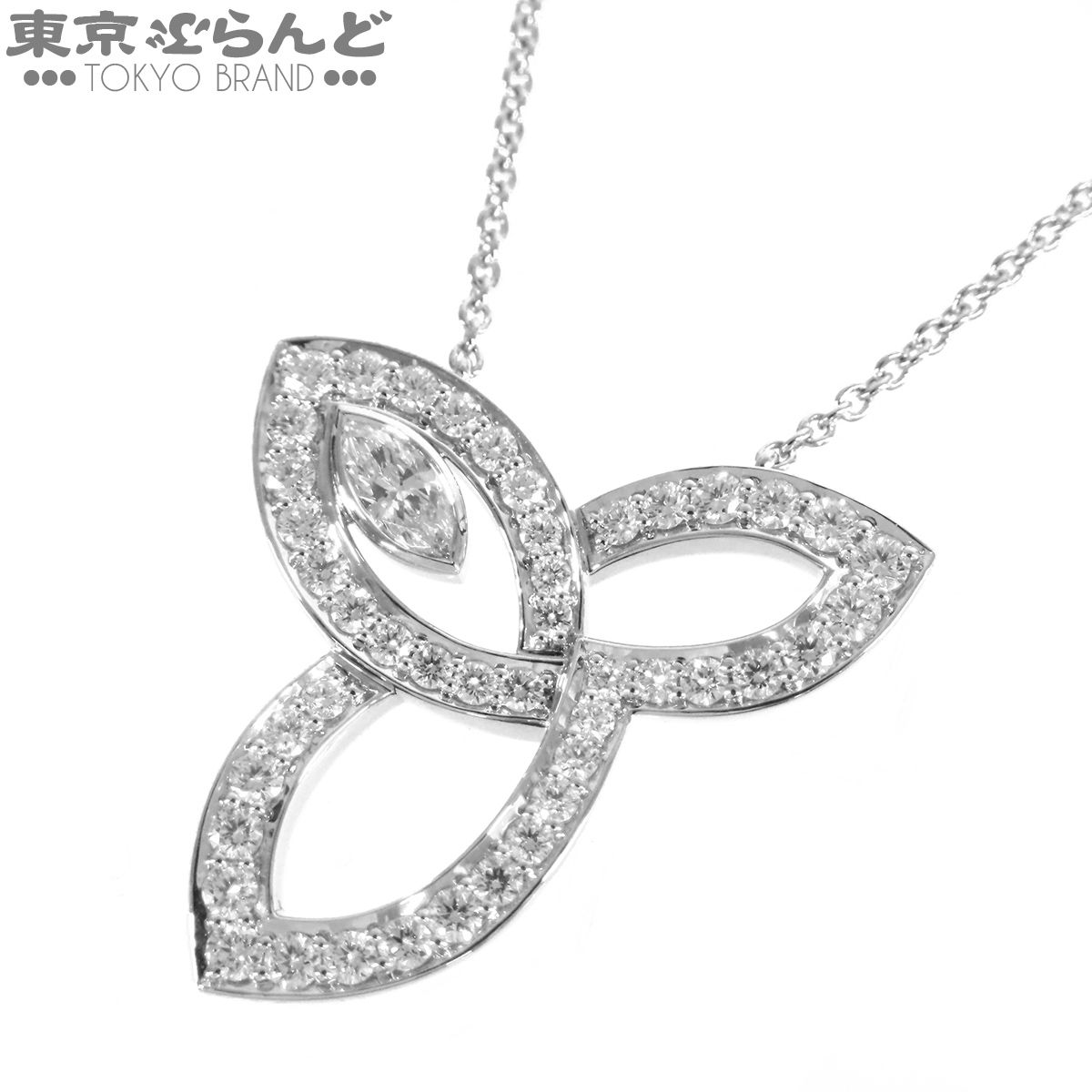 ハリーウィンストン HARRY WINSTON リリークラスター ペンダント PEDPMQRFLC プラチナ Pt950 ダイヤモンド ネックレス レディース 仕上済 101868858