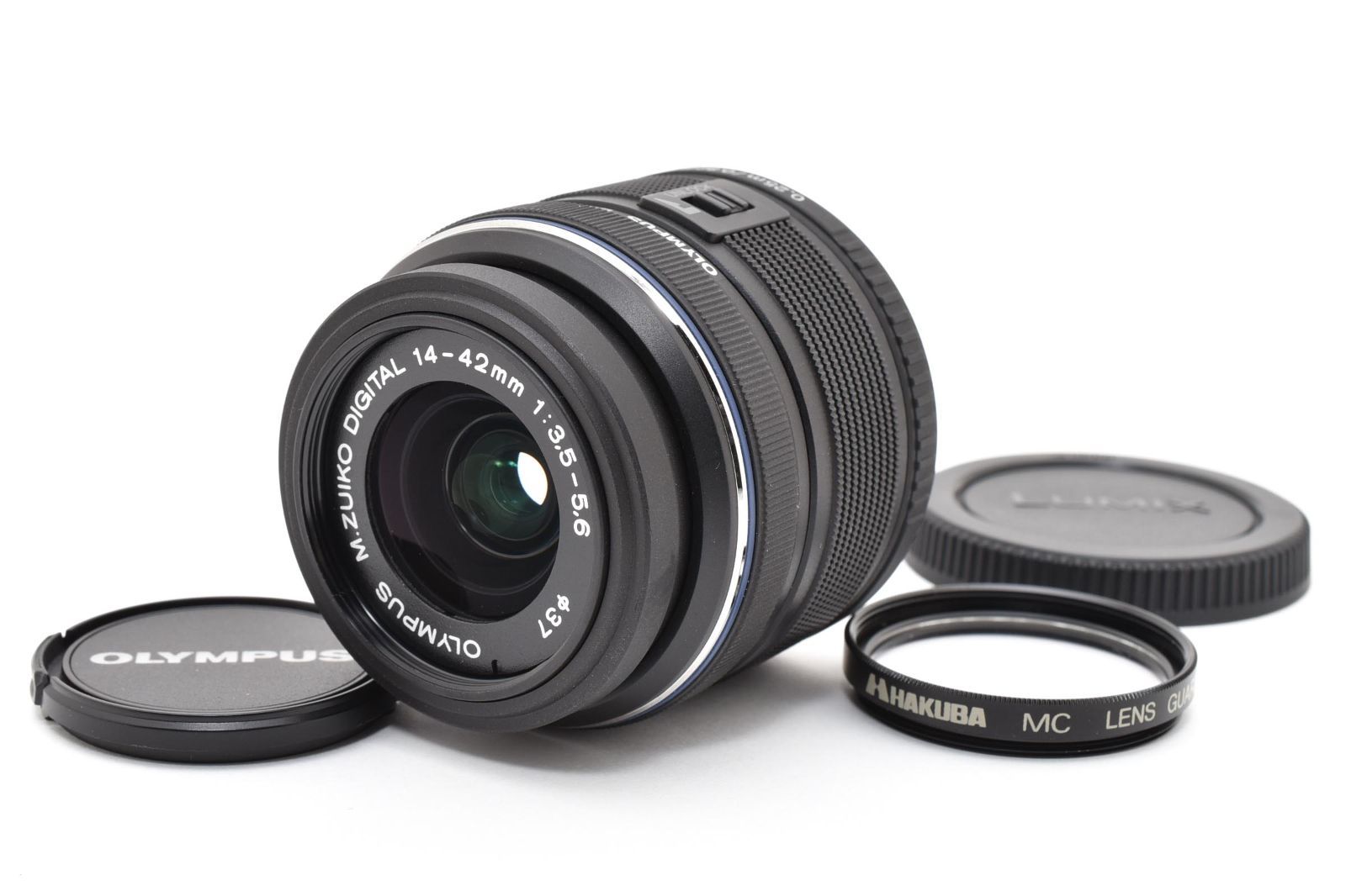 [完動美品] Olympus M.Zuiko Digital 14-42mm f3.5-5.6 II R MSC レンズ #2926466A