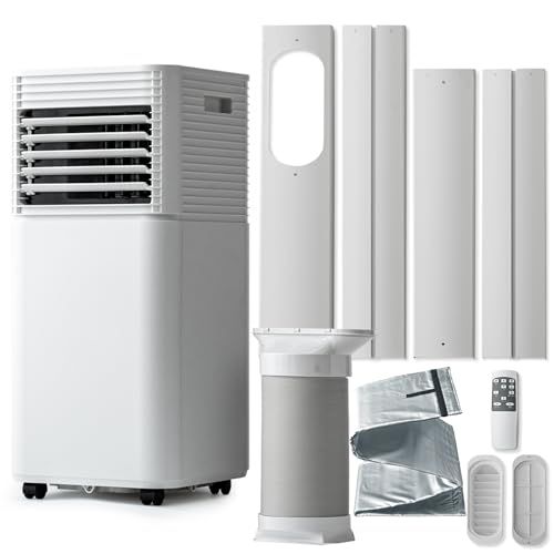 タンスのゲン スポットクーラー 家庭用【猛暑対応モデル】パワフル2.3kW 6-10畳 除湿機能 25L/日 断熱ダクトカバー付き【窓パネル×4 テラス窓にも対応！】移動式エアコン ポータブルクーラー 冷風機 スポットエアコン クーラー 熱中症 熱中症対策ma