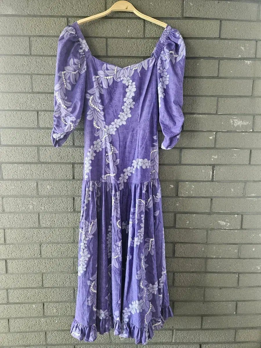 ハワイ正規品 CC Fashions バルーンスリーブ フラドレス