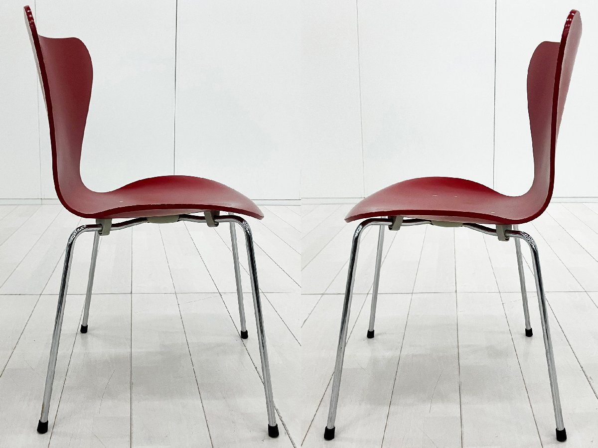 2G)Fritz Hansen/フリッツハンセン□セブンチェア□ラッカー/レッド