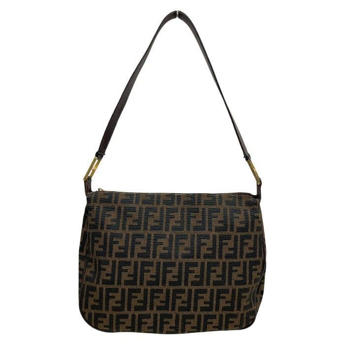 Fendi/フェンディ/ズッカ柄/ワンショルダーバッグ/キャンバス×レザー/ブラウン/レディース/FB4481
