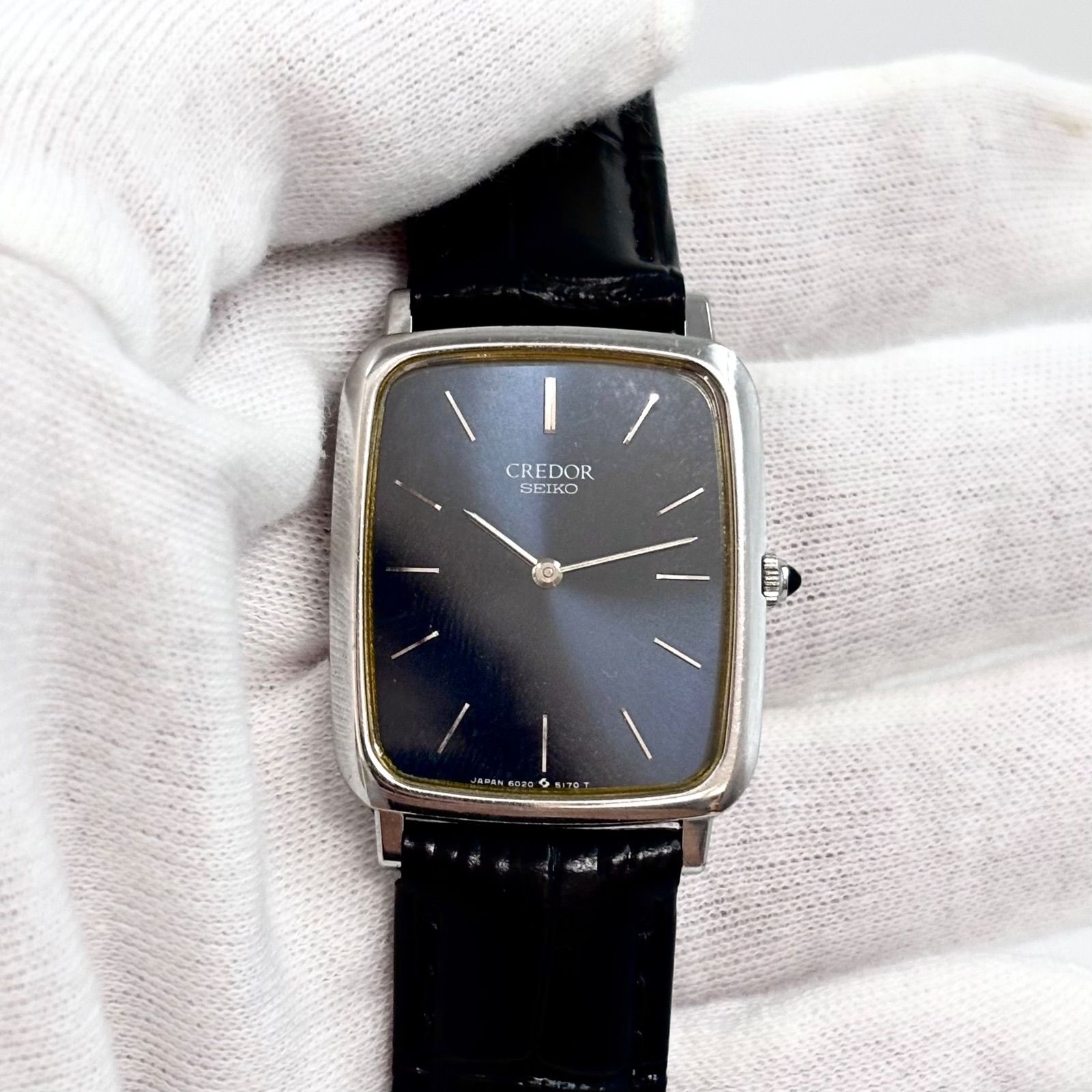 SEIKO CREDOR セイコー クレドール 18KTベゼル ゴールド 腕時計稼働品