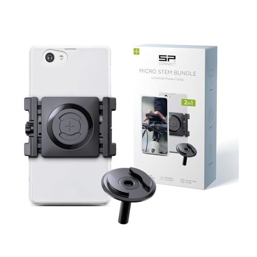 【新品】自転車 スマホ ホルダー マウント 【SP CONNECT】 ユニバーサル対応 | iPhone/Android ケース対応 | ハンドルバー取付け | 落下防止・簡単装着 | Micro Stem Bundle 53255 76df4c61