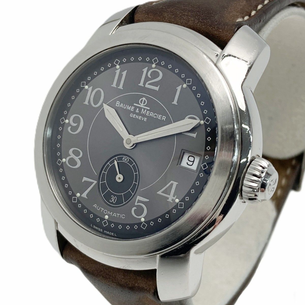 BAUME & MERCIER ボーム＆メルシェ ケープランド MV045221 グレー 自動巻き メンズ 腕時計 Capeland
