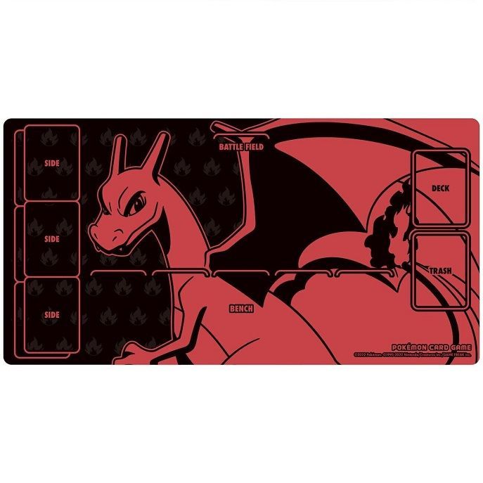 2種セット ポケモンカードゲーム ラバープレイマット リザードン