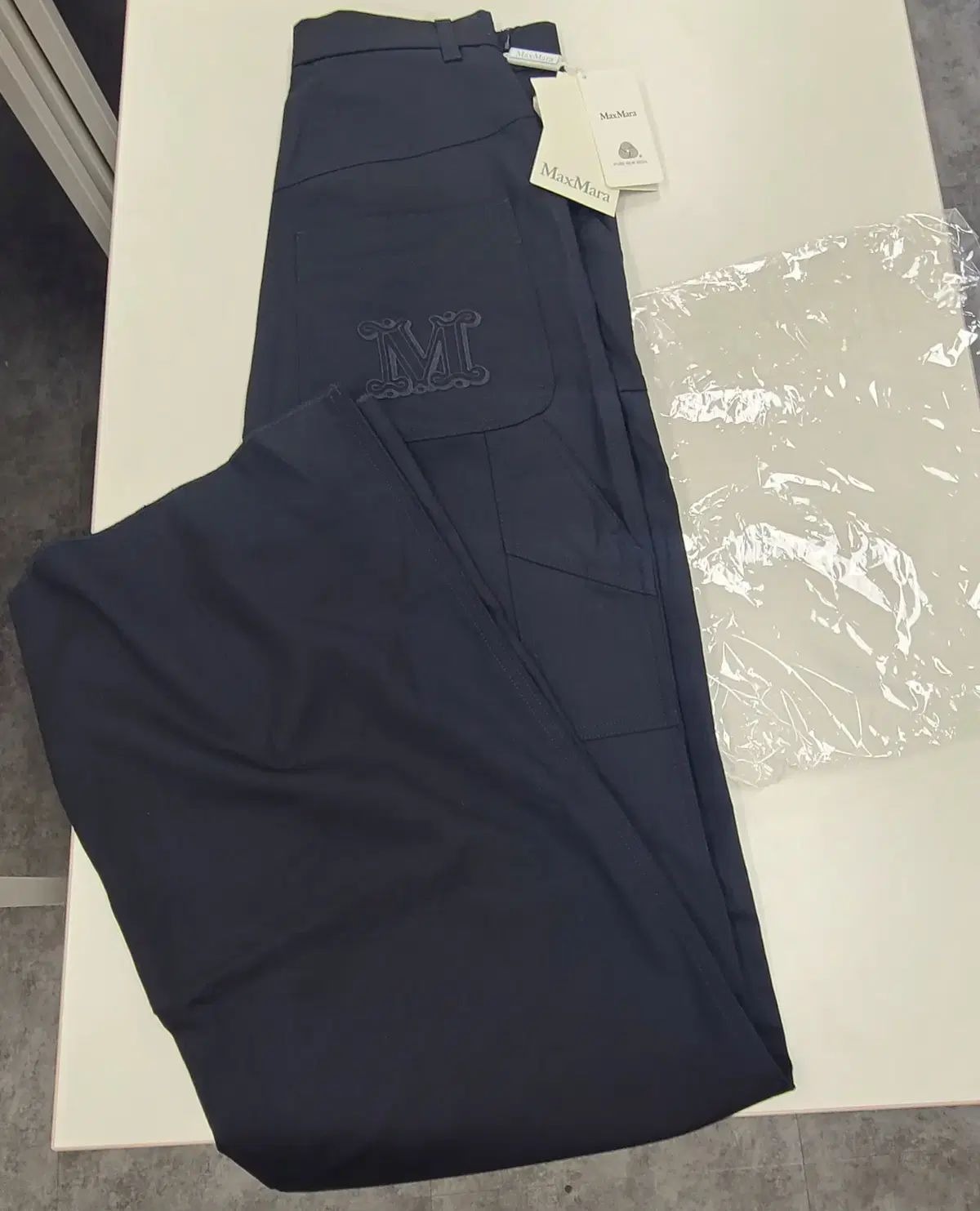 MAX MARA マックスマーラ バージンウール ワイドパンツ サイズ40