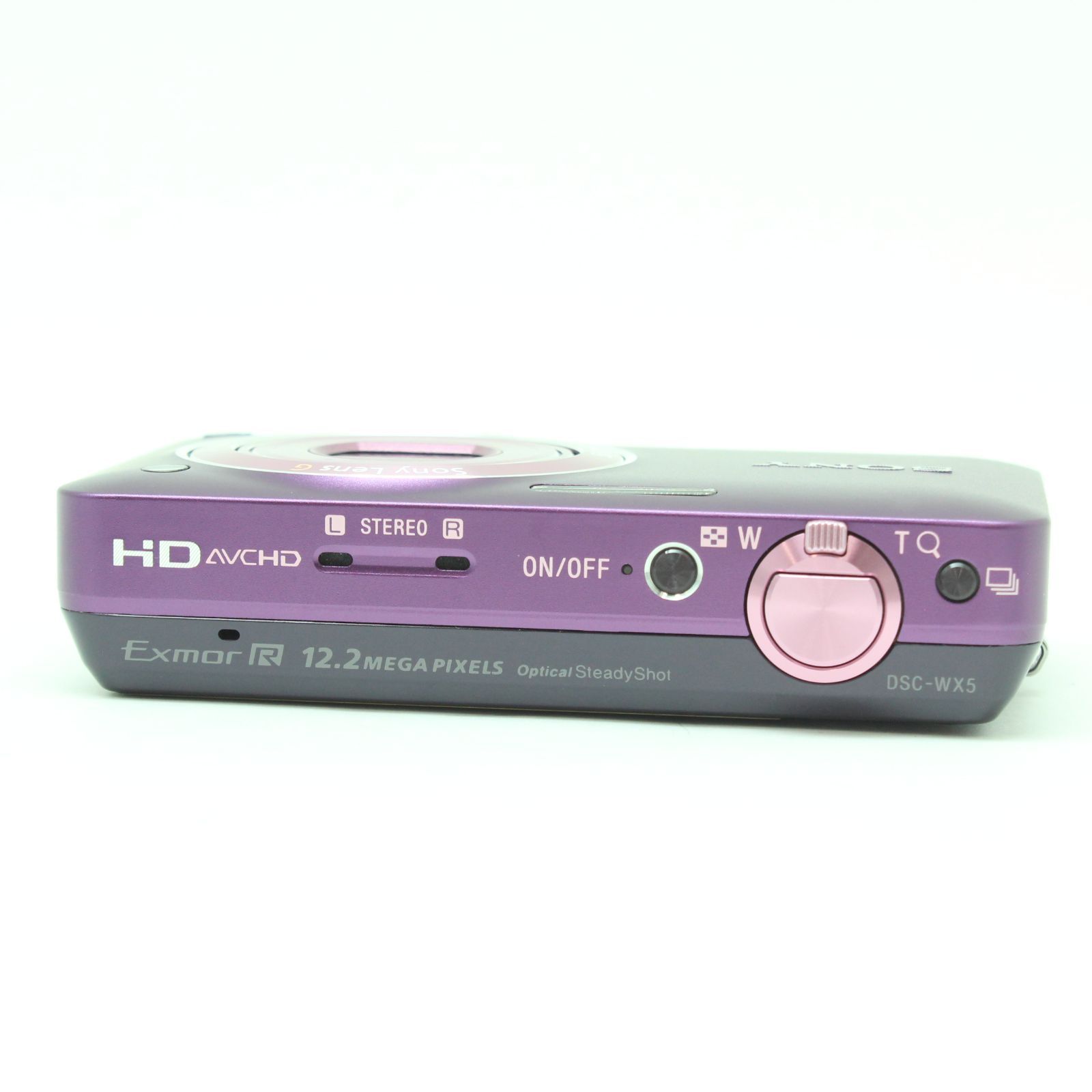 Sony Cyber-shot 紫 DSC-WX5 中古 SDカードなし SONY Cyber-shot DSC-WX5 - メルカリ