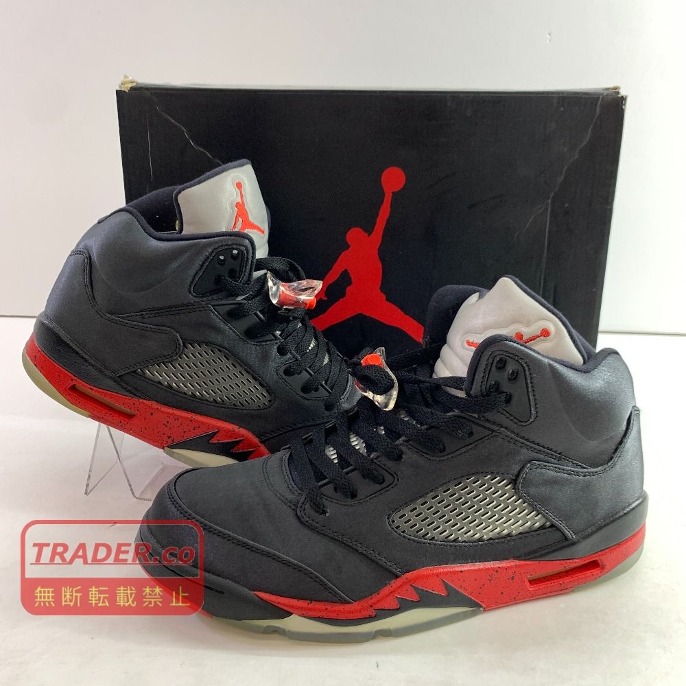 04w7203▽※【中古】Air Jordan 5 Satin Bred 136027-006 ナイキ エアジョーダン5 サテン ブレッド 28.5cm スニーカー【八王子店】 12,580円