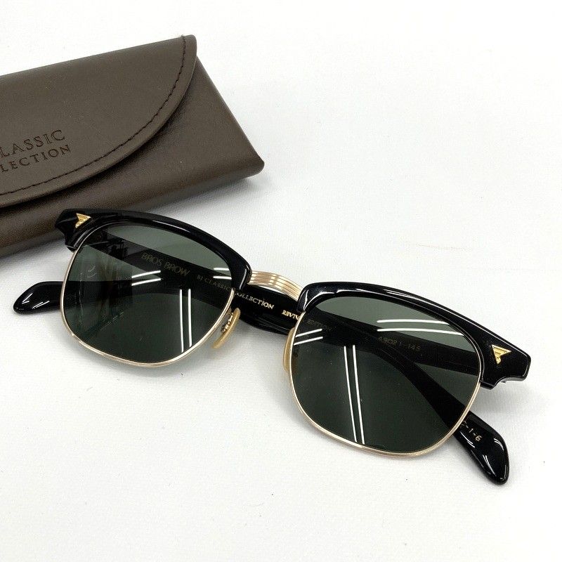BJ CLASSIC COLLECTION BJクラシック サングラス メガネ 眼鏡 BROS BROW ブロスブロウ REVIVAL EDITION 49□21-145 アイウェア ★SS477