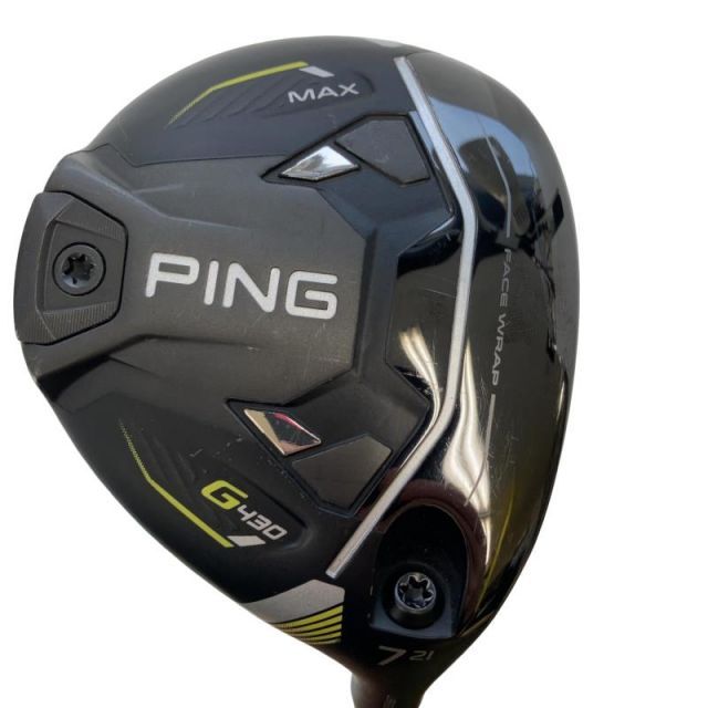 【中古】 ピン G430 MAX 7W フェアウェイウッド FW ALTA J CB BLACK(FW) (フレックスS) メンズ 男性用 右利き 右用 Cランク ゴルフクラブ