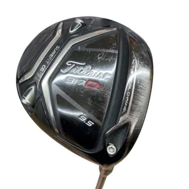 【中古】 タイトリスト 917 D3 9.5° ドライバー DR リシャフト (フレックスその他) メンズ 男性用 右利き 右用 Cランク ゴルフクラブ