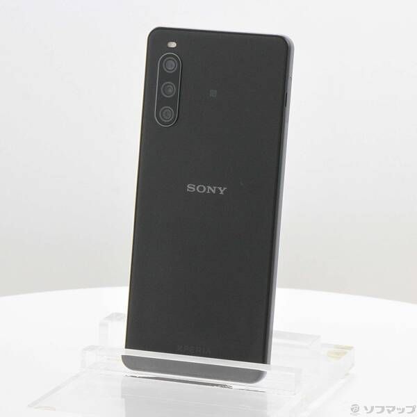 ソフマップ 〔中古品〕 Xperia 10 IV 128GB ブラック A202SO Softbank SIMフリー【344】