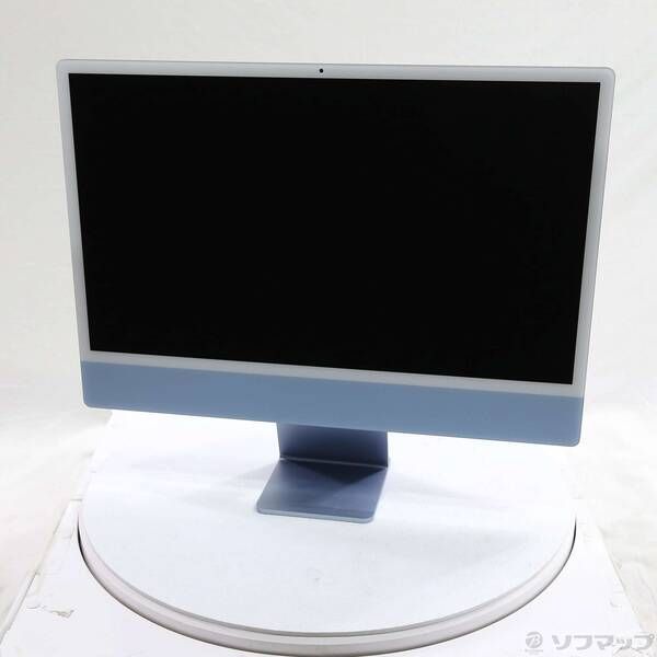 ソフマップ 〔中古品〕 iMac 24-inch Mid-2021 MGPL3J／A Apple M1 8コアCPU_8コアGPU 8GB SSD512GB ブルー 〔14.8 Sonoma〕【344】