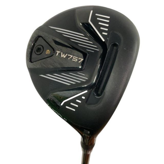 【中古】 本間ゴルフ TOUR WORLD TW757 3W フェアウェイウッド FW VIZARD for TW757(FW) (フレックスR) メンズ 男性用 右利き 右用 Cランク ゴルフクラブ