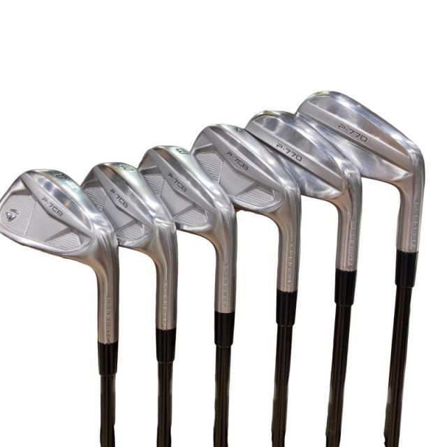 【中古】 テーラーメイド Taylor Made P・7CB(2024) 8S アイアンセット IR 純正特注シャフト (フレックスS) メンズ 男性用 右利き 右用 Cランク ゴルフクラブ
