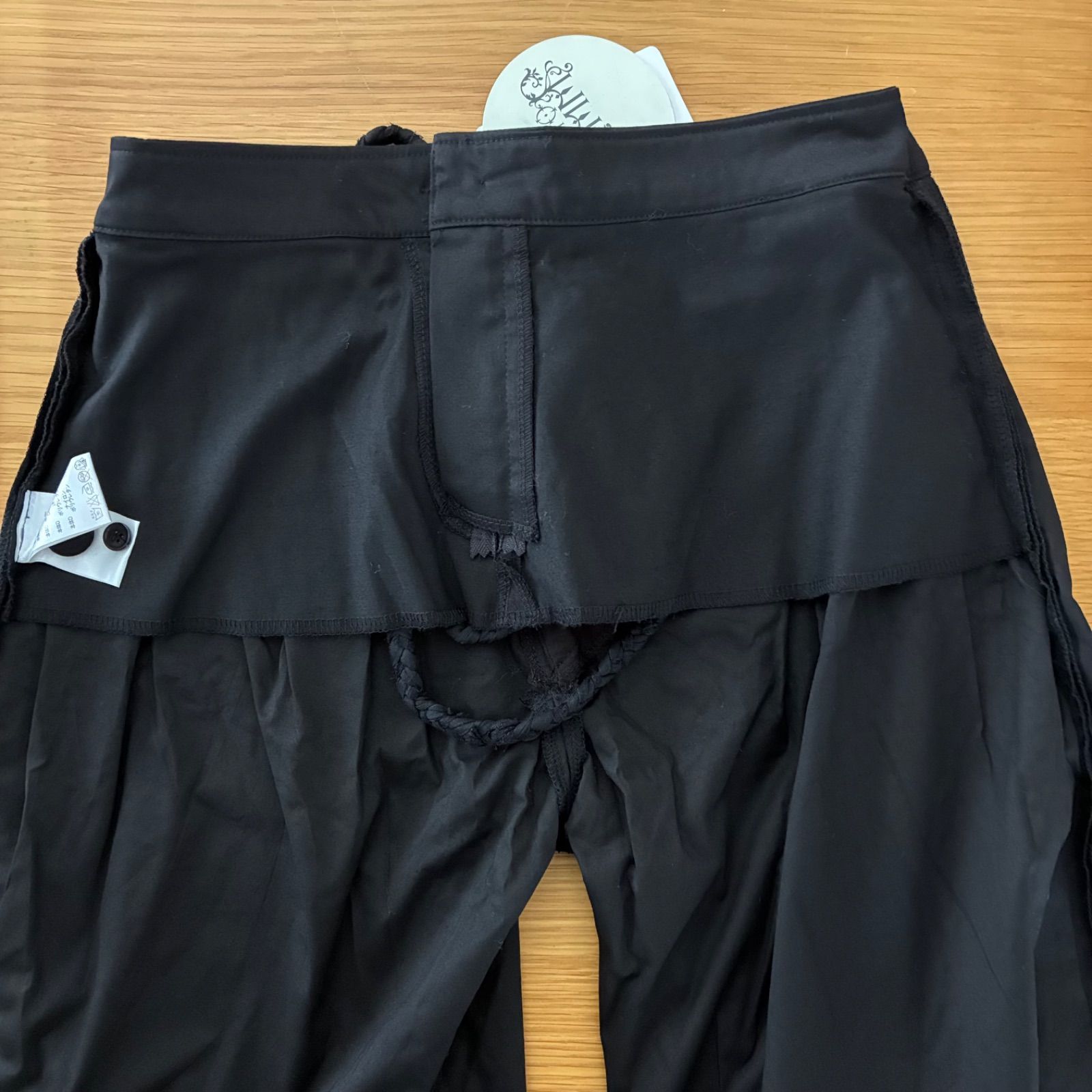 新品タグ付き エイチナオト h.NAOTO パンツ Mサイズ 黒 ゴシック
