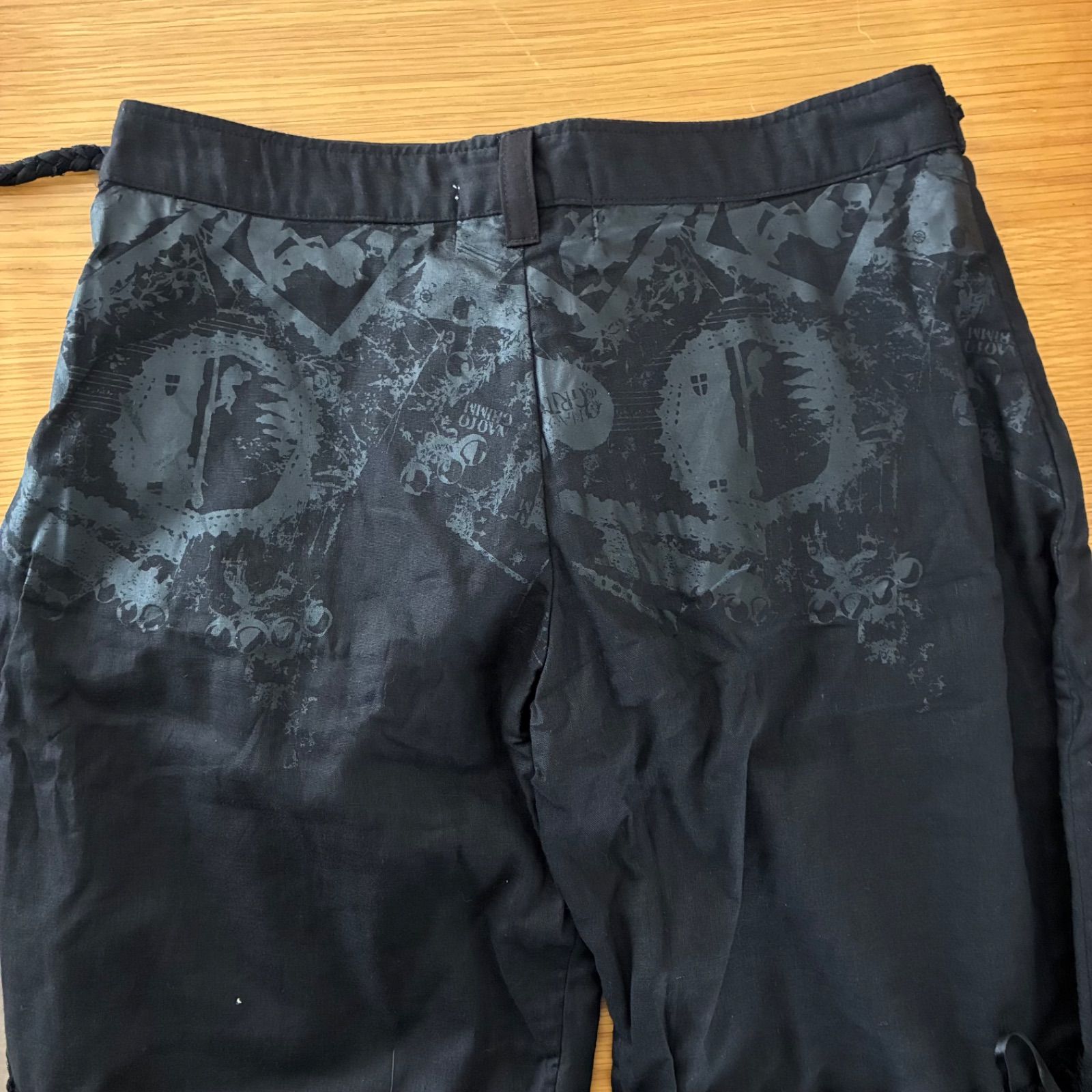 新品タグ付き エイチナオト h.NAOTO パンツ Mサイズ 黒 ゴシック