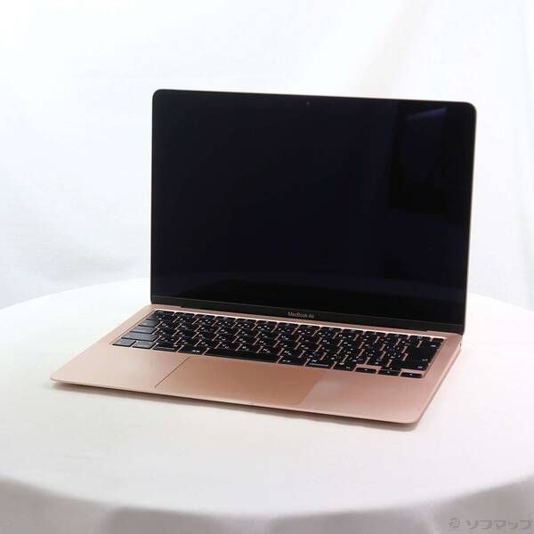 ソフマップ 〔中古品〕 MacBook Air 13.3-inch Late-2020 MGND3J／A Apple M1 8コアCPU_7コアGPU 8GB SSD256GB ゴールド 〔26.3 Tahoe〕【305】