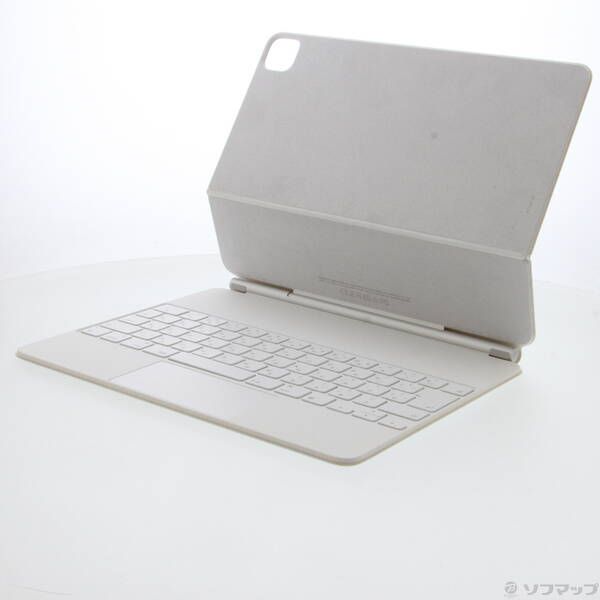 ソフマップ 〔中古品〕 12.9インチiPad Pro (第5世代) 用 Magic Keyboard 日本語 ホワイト MJQL3J／A【348】