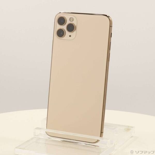 ソフマップ 〔中古品〕 iPhone11 Pro Max 64GB ゴールド MWHG2J／A SIMフリー【262】