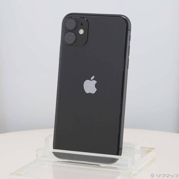 ソフマップ 〔中古品〕 iPhone11 64GB ブラック MWLT2J／A SIMフリー【198】