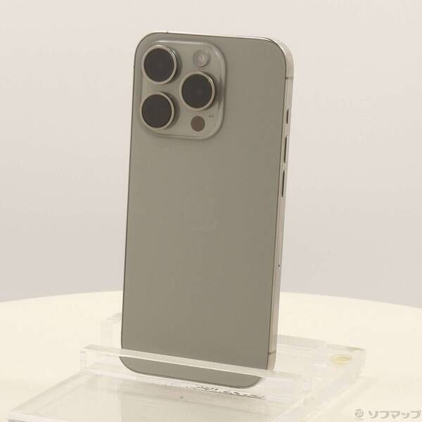 ソフマップ 〔中古品〕 iPhone15 Pro 128GB ナチュラルチタニウム MTU93J／A SIMフリー【198】