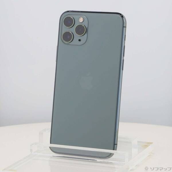 ソフマップ 〔中古品〕 iPhone11 Pro 64GB ミッドナイトグリーン MWC62J／A SIMフリー【198】