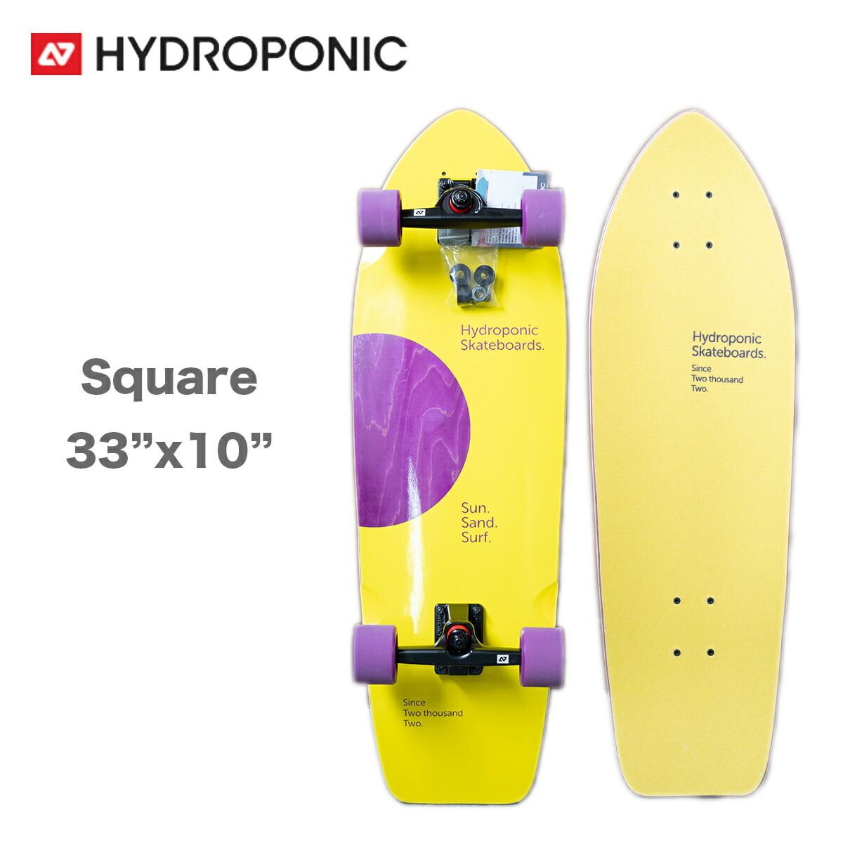 スケートボード ハイドロポニック Hydroponic コンプリート Surfskate