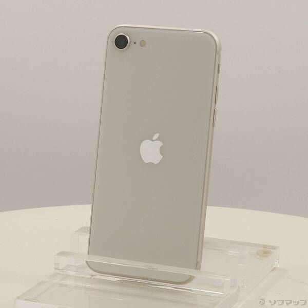 ソフマップ 〔中古品〕 iPhone SE 第3世代 64GB スターライト MMYD3J／A SIMフリー【269】